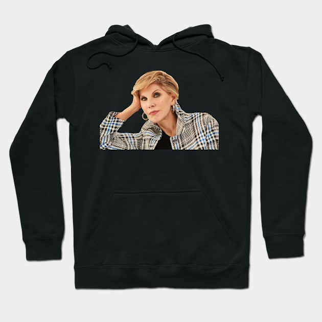 Christine Baranski Bowie Hoodie by baranskini